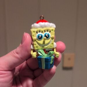 SpongeBob Christmas Ornament with Gift